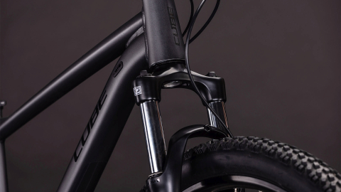 BICICLETA CUBE AIM PRO SLATEBLACK BLACK 2026 cadru XS (14") - roti 27.5 [4]