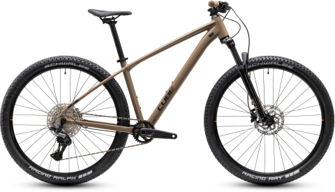 Ciclism - BICICLETA CUBE AIM SLT CAPPUCCINO BLACK 2027 cadru S (15") - roti 27.5