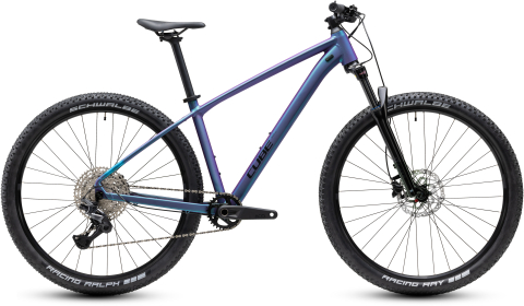 Ciclism - BICICLETA CUBE AIM SLT MYSTICPURPLE BLACK 2027 cadru M (17") - roti 29