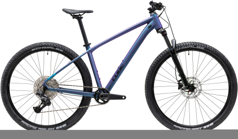 Ciclism - BICICLETA CUBE AIM SLT MYSTICPURPLE BLACK 2027 cadru XS (14") - roti 27.5