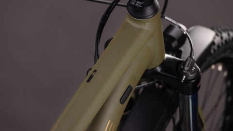 BICICLETA CUBE AIM SLX FE DUSTYOLIVE GOLD 2026 cadru L (19") - roti 29 [1]