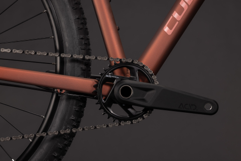 BICICLETA CUBE AIM SLX RUSTYROSE PEACH 2027 cadru XS (14") - roti 27.5 [4]