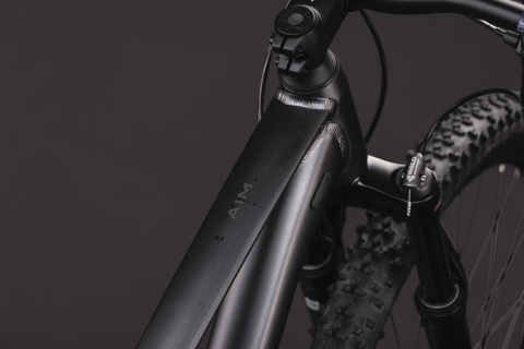 BICICLETA CUBE AIM SLX SLATEBLACK CHROME 2027 cadru M (17") - roti 29 [1]