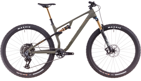 Biciclete - BICICLETA CUBE AMS ONE11 C:68X TM 29 DUSTYOLIVE GOLD 2025 XL