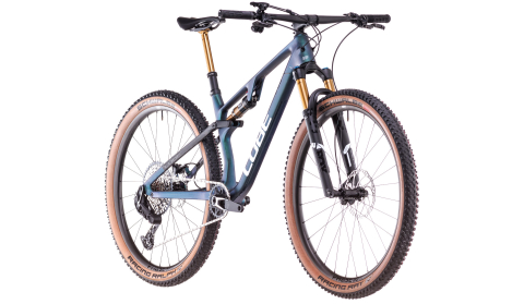 BICICLETA CUBE AMS ZERO99 C:68X SLX 29 LIQUIDGOBLIN WHITE 2025 S [1]