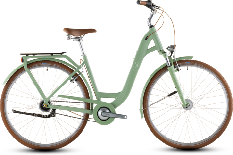 Ciclism - BICICLETA CUBE ARUBA EASY ENTRY CACTUS BROWN 2026 53 cm