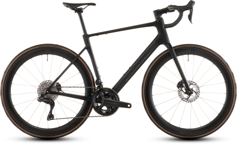 Biciclete Cursiere, Cyclocross si Gravel - BICICLETA CUBE ATTAIN C:62 SLT CARBON COALCHROME 2026 62 cm