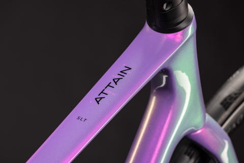 BICICLETA CUBE ATTAIN C:62 SLT COSMICPURPLE BLACK 2027 60 cm [2]