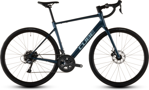 Ciclism - BICICLETA CUBE ATTAIN PRO NAUTICA PRISM 2026 58 cm