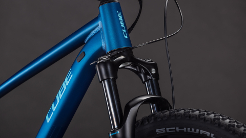 BICICLETA CUBE ATTENTION PRO ELECTRICBLUE BLUE 2026 cadru S (15") - roti 27.5 [4]