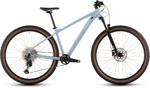 Ciclism - BICICLETA CUBE ATTENTION PRO ICEBLUE PRISM 2026 cadru XS (14") - roti 27.5