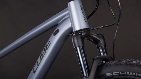 BICICLETA CUBE ATTENTION SLX SLATEGREY BLACK 2026 cadru S (15") - roti 27.5 [2]