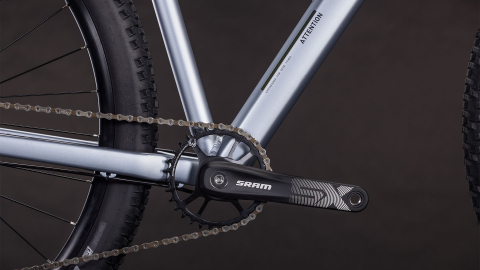 BICICLETA CUBE ATTENTION SLX SLATEGREY BLACK 2026 cadru XS (14") - roti 27.5 [2]