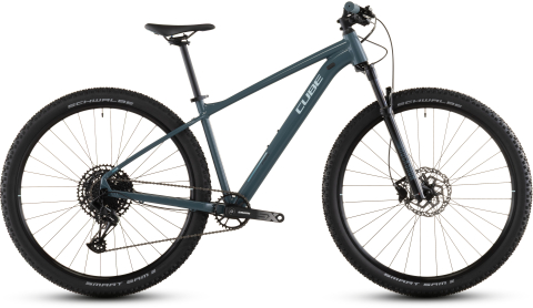 Biciclete mountain bike (MTB) - BICICLETA CUBE ATTENTION SLX STORM BLUE 2026 cadru L (19") - roti 29