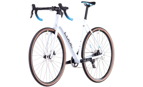 BICICLETA CUBE CROSS RACE C:62 RACE POLARWHITE BLUE 2025 58 cm [3]