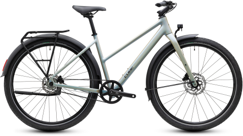 Ciclism - BICICLETA CUBE EDITOR ONE FE TRAPEZE GLINTSAND BLACK 2027 50 cm