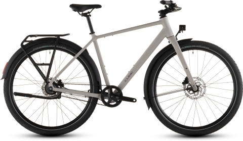 Ciclism - BICICLETA CUBE EDITOR PRO FE OATGREY GREY 2026 62 cm