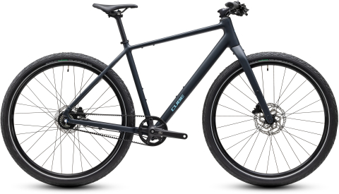Ciclism - BICICLETA CUBE EDITOR PRO NIGHT CHROME 2027 58 cm