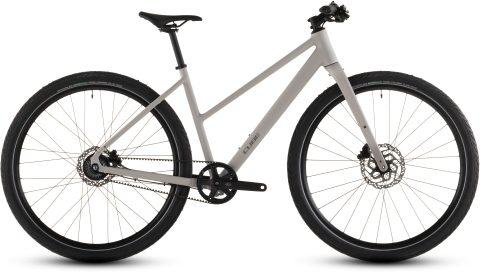 Ciclism - BICICLETA CUBE EDITOR PRO TRAPEZE OATGREY GREY 2026 46 cm