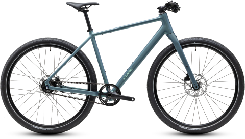 Ciclism - BICICLETA CUBE EDITOR SLX GREENGRANIT GREEN 2027 46 cm