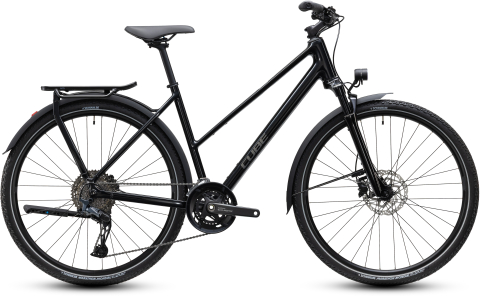 Ciclism - BICICLETA CUBE KATHMANDU EXC TRAPEZE DARKCOSMOS REFLEX 2027 54 cm