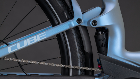 BICICLETA CUBE KATHMANDU HYBRID ONE11 HPC PRO 800 EASY ENTRY HAZEBLUE BLUE 2026 54 cm [4]