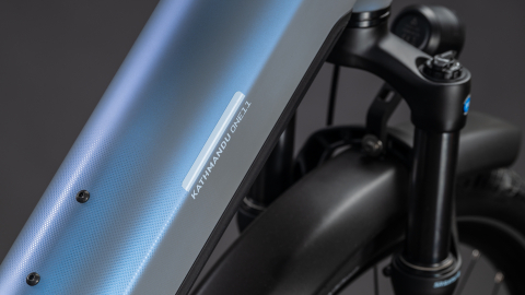 BICICLETA CUBE KATHMANDU HYBRID ONE11 HPC PRO 800 EASY ENTRY HAZEBLUE BLUE 2026 58 cm [2]