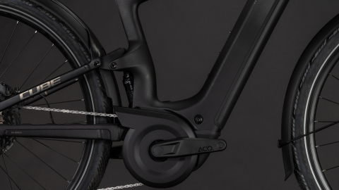 BICICLETA CUBE KATHMANDU HYBRID ONE11 HPC SLT 800 CARBON SILVERDUST 2026 54 cm [1]