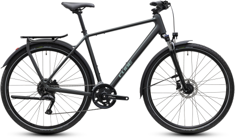 Ciclism - BICICLETA CUBE KATHMANDU ONE BLACKFOREST CHROME 2027 62 cm