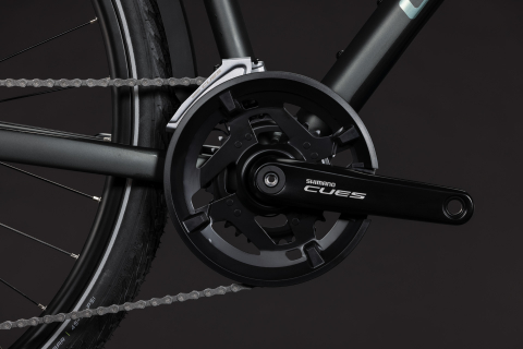BICICLETA CUBE KATHMANDU ONE TRAPEZE BLACKFOREST CHROME 2027 50 cm [2]