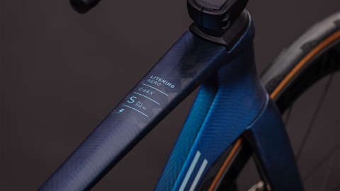 BICICLETA CUBE LITENING AERO C:68X SLT ATLANTISGRID ICE 2026 54 cm [1]