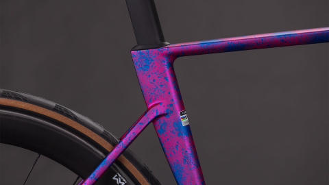 BICICLETA CUBE LITENING AIR C:68X RACE DAZZLEPINK BLUE 2026 56 cm [3]