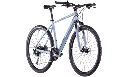 BICICLETA CUBE NATURE EXC PIGEONBLUE BLACK 2025 62 cm [1]