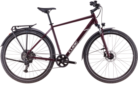 Biciclete - BICICLETA CUBE NATURE ONE ALLROAD AMARONE LUNAR 2025 50 cm