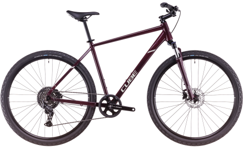 Biciclete - BICICLETA CUBE NATURE ONE AMARONE LUNAR 2025 46 cm
