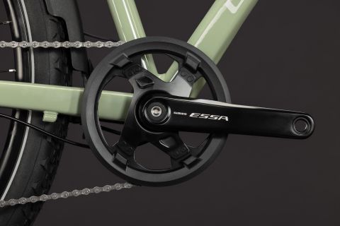 BICICLETA CUBE NATURE ONE FE TRAPEZE ALMONDGREEN'GREEN 2027 46 cm [2]
