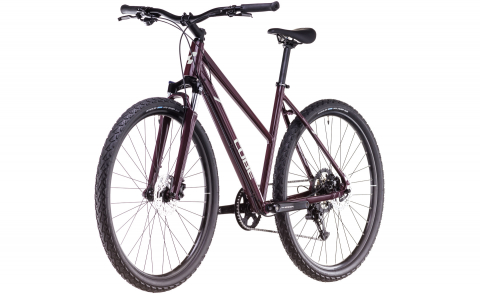BICICLETA CUBE NATURE ONE TRAPEZE AMARONE LUNAR 2025 46 cm [3]
