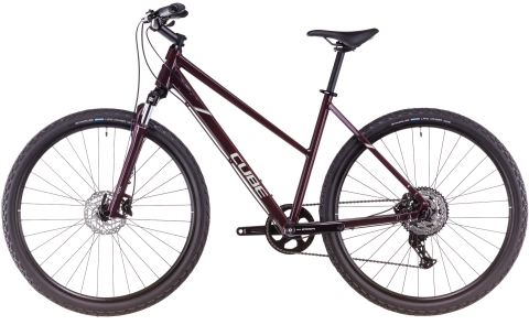 BICICLETA CUBE NATURE ONE TRAPEZE AMARONE LUNAR 2025 50 cm [4]