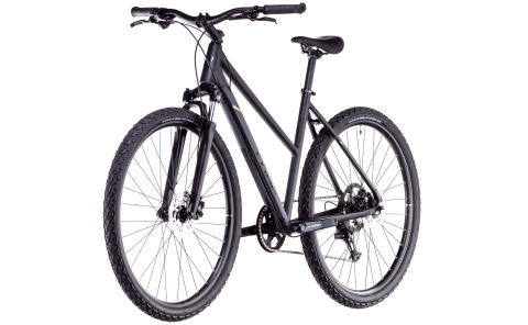 BICICLETA CUBE NATURE ONE TRAPEZE BLACK BLACK 2025 S (50 cm) [3]