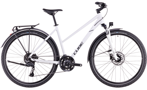 Biciclete - BICICLETA CUBE NATURE PRO ALLROAD TRAPEZE COTTON GREY 2025 M (54 cm)