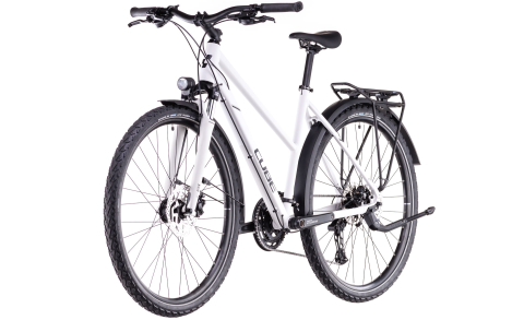 BICICLETA CUBE NATURE PRO ALLROAD TRAPEZE COTTON GREY 2025 S (50 cm) [3]