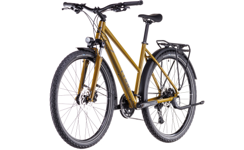 BICICLETA CUBE NATURE PRO ALLROAD TRAPEZE WILLOWGREEN BLACK 2025 M (54 cm) [3]