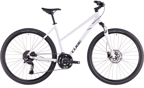 Biciclete - BICICLETA CUBE NATURE PRO TRAPEZE COTTON GREY 2025 XS (46 cm)