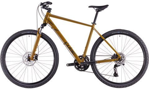 BICICLETA CUBE NATURE PRO WILLOWGREEN BLACK 2025 58 cm [4]