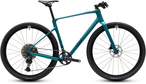 Ciclism - BICICLETA CUBE NULANE C:62 SLX METALLICPETROL BLACK 2027 S