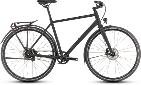 Ciclism - BICICLETA CUBE NULANE COMFORT EXC FE GREY CHROME 2026 62 cm