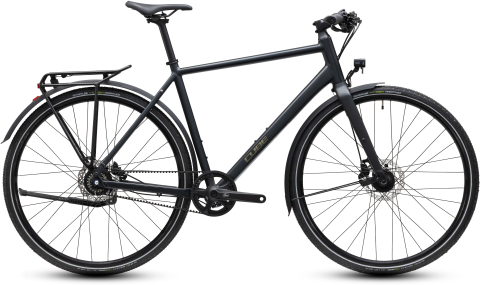 Ciclism - BICICLETA CUBE NULANE DELUXE EXC FE GREY CHROME 2027 M