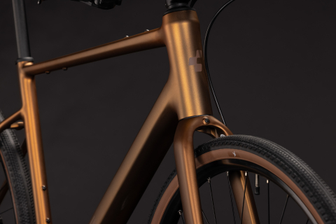BICICLETA CUBE NULANE ONE METALLICCARAMEL BROWN 2027 L [4]