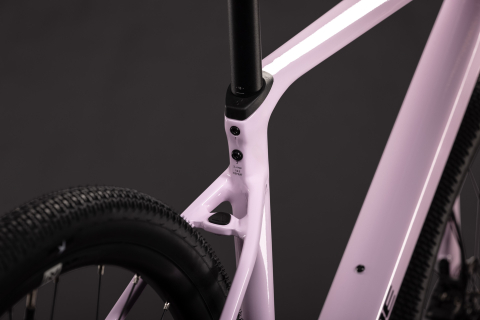 BICICLETA CUBE NUROAD EX BUBBLEGUM BLACK 2027 cadru XXL - roti 28 [2]