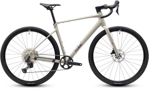 Ciclism - BICICLETA CUBE NUROAD EX OATGREY BLACK 2027 cadru L - roti 28
